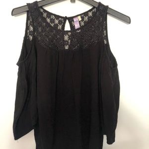 Alter’d State Black Lace Top (size small)